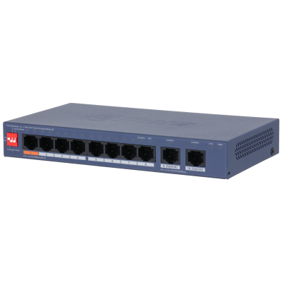 купить DH-CS4010-8ET2GT-60 Коммутатор сетевой гигабитный 10 портовый с РоЕ Саратов, DH-CS4010-8ET2GT-60 Коммутатор сетевой гигабитный 10 портовый с РоЕ цена, видеонаблюдение, камеры для улицы, монтаж видеонаблюдения, ТД Юник, охранные системы, +7 (8452) 711-999  